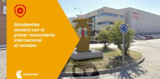 El rociador automático tendrá un monumento en Alcobendas