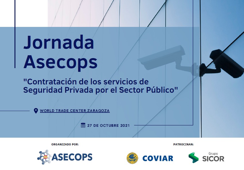 Asecops organiza una jornada sobre contratación de servicios de Seguridad Privada en el Sector Público.